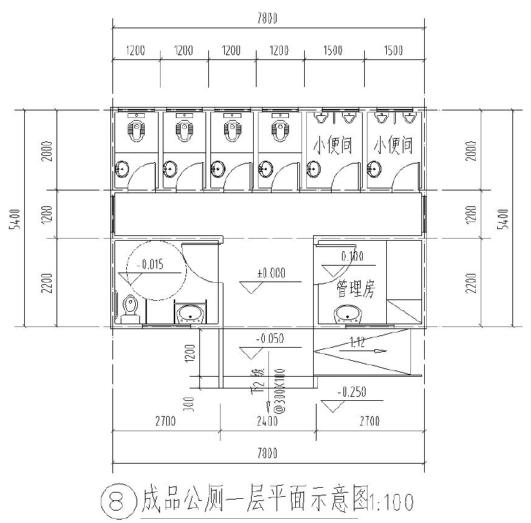 環保公廁平面圖